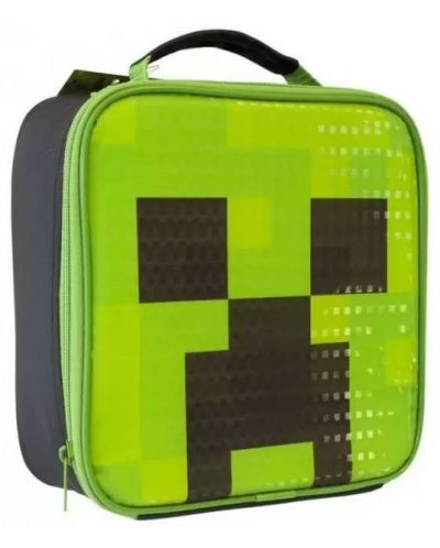 Θερμική τσάντα φαγητού Uwear - Minecraft, Cubic Creeper - 1