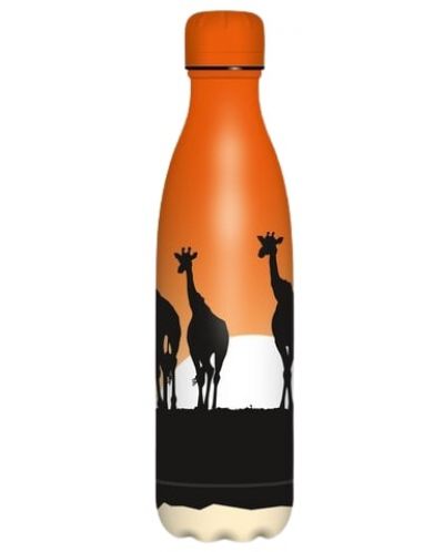 Θερμικό μπουκάλι Ars Una - Giraffe, 500 ml - 1