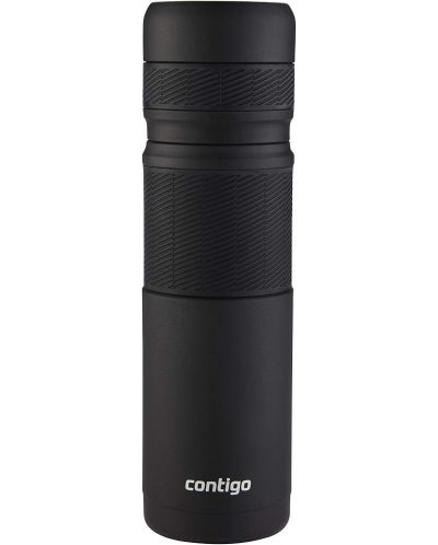 Θερμός Contigo - Thermal bottle, μαύρο, 740 ml - 1