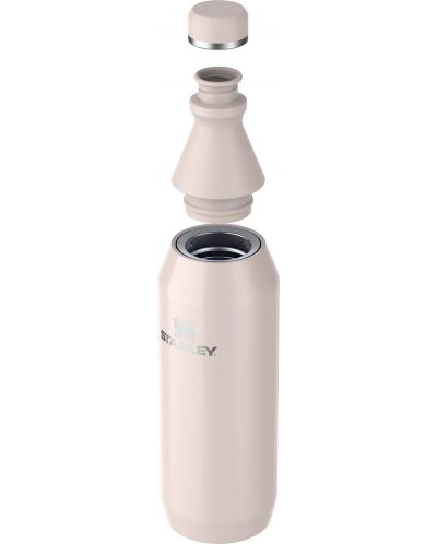 Θερμικό μπουκάλι Stanley All Day - Rose Quartz, 600 ml - 4