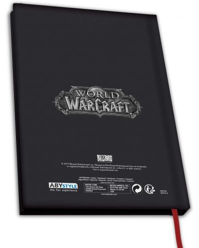 Σημειωματάριο ABYstyle Games: World of Warcraft - Horde Symbol, формат A5 - 2