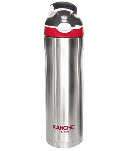 Θερμός Kanche – ασκηθείτε μαζί μου, κόκκινο, 600 ml - 1