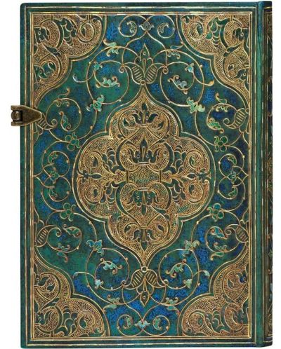 Σημειωματάριο Paperblanks Turquoise Chronicles - 13 х 18 cm, 120 φύλλα - 3