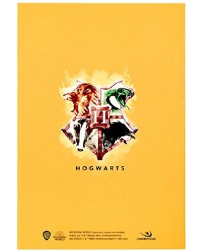 Σημειωματάριο Cine Replicas Movies: Harry Potter - Hufflepuff (Badger) - 2
