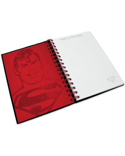 Σημειωματάριο ABYstyle DC Comics: Superman - Graphic, με σπιράλ, μορφή Α5 - 3