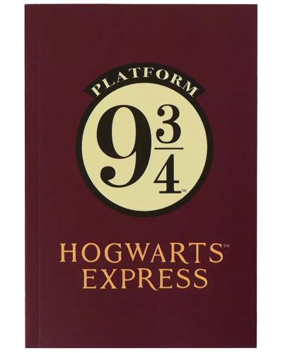 Σημειωματάριο CineReplicas Movies: Harry Potter - Hogwarts Express, μορφή Α5 - 1
