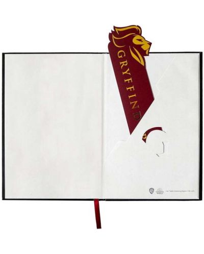 Σημειωματάριο με διαχωριστικό βιβλίων CineReplicas Movies: Harry Potter - Gryffindor, Α5 μορφή - 3