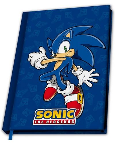 Σημειωματάριο ABYstyle Games: Sonic - Sonic The Hedgehog, формат А5 - 1