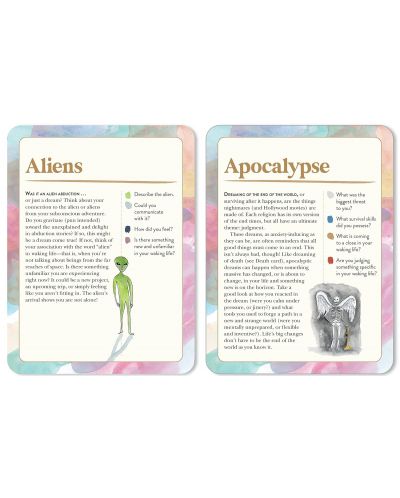 The Dream Symbols Card Deck: Decode Your Nightly Dreams (50 Cards) - 2