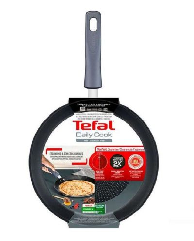 Τηγάνι  για κρέπες Tefal - Daily Cook G7313855, 25 cm, μαύρο - 2