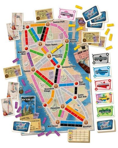 Επιτραπέζιο παιχνίδι Ticket to Ride - New York - 3