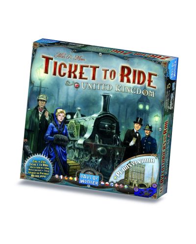 Επέκταση για Επιτραπέζιο παιχνίδι Ticket to Ride - United Kingdom - 1