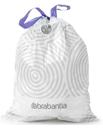 Τσάντα κάδου  Brabantia - PerfectFit, μέγεθος D, 15-20 l, 10 τεμάχια - 4