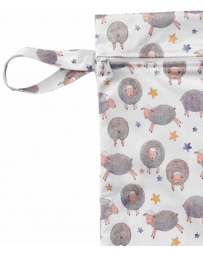 Τσάντα για βρεγμένα ρούχα  Xkko - Dreamy Sheep, 30 x 45 cm - 2