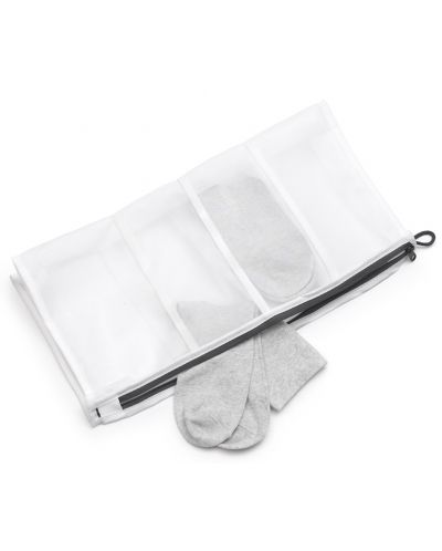 Τσάντα για πλύσιμο κάλτσες Brabantia, White/Grey - 2