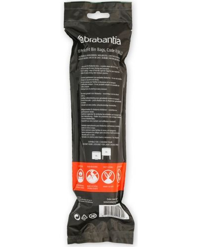 Τσάντα κάδου  Brabantia - PerfectFit, μέγεθος R, 36 l, 10 τεμάχια - 2