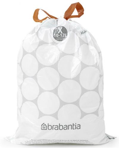 Τσάντα κάδου Brabantia - PerfectFit, μέγεθος Χ, 10-12 l, 20 τεμάχια - 4