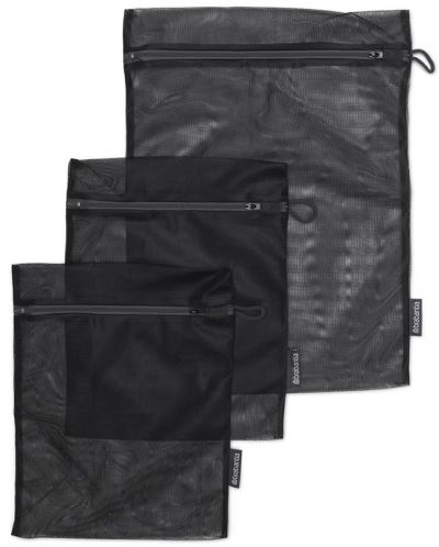 Τσάντες για ευαίσθητα ρούχα Brabantia - 3 τεμάχια, 2 μεγέθη, μαύρο - 1