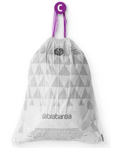Τσάντα κάδου  Brabantia - PerfectFit, μέγεθος C, 10-12 l, 10 τεμάχια - 5