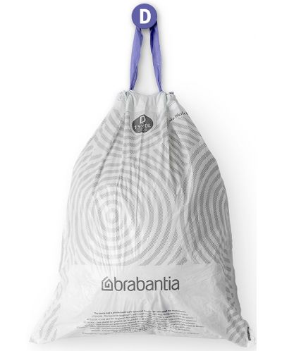 Τσάντα κάδου  Brabantia - PerfectFit, μέγεθος D, 15-20 l, 10 τεμάχια - 5