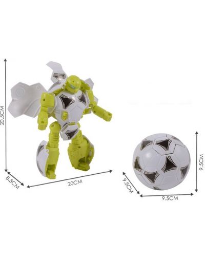 Μεταμορφωτικό Ρομπότ  Raya Toys - Μπάλα ποδοσφαίρου - 6
