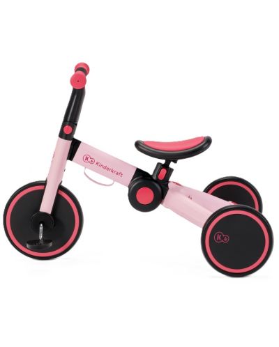 Τρίκυκλο 3 σε 1 KinderКraft - 4trike, Pink - 5