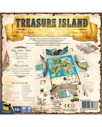 Επιτραπέζιο παιχνίδι Treasure Island - οικογενειακό - 2