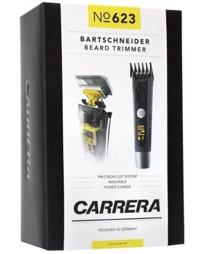 Κουρευτικό για γένια  Carrera - Professional No.623, μαύρο/γκρι - 8