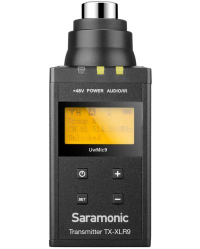 Πομπός Saramonic - TX-XLR9, για UwMic9, μαύρο - 1