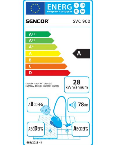 Ηλεκτρική σκούπα Sencor cyclone - SVC 900-Gemino, καφέ - 9