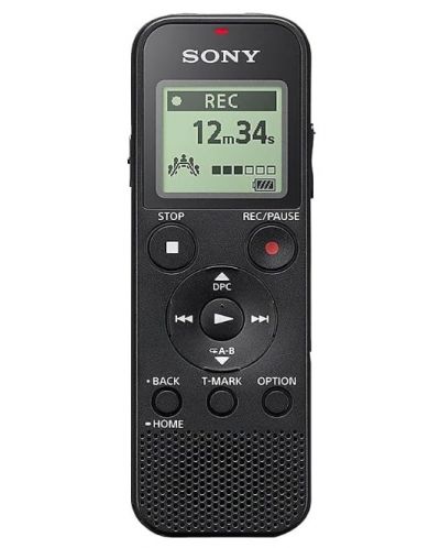  Συσκευή Υπαγόρευσης Sony - ICD-PX370, μαύρη - 1