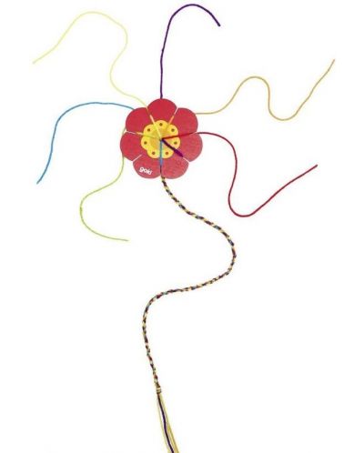 Λουλούδι / τριφύλλι για πλέξιμο σε νήμα Goki - 2