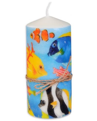 Χρωματιστό κερί - Βυθός, 15 εκ - 1