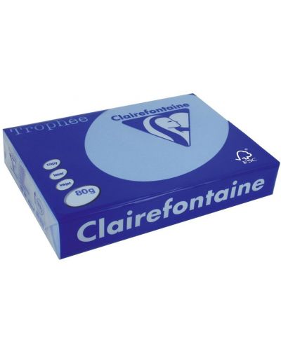 Έγχρωμο φωτοτυπικό χαρτί Clairefontaine - А4, 80 g/m2, 100 φύλλα, Lavender  - 1