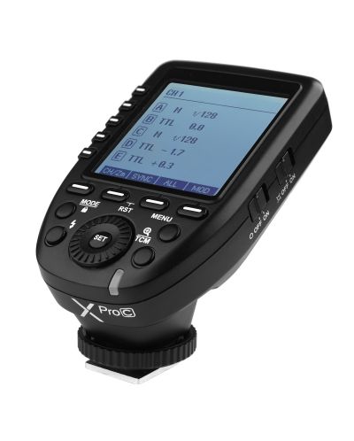 Ράδιο συγχρονιστής TTL Godox - Xpro-C, για Canon, μαύρο - 1