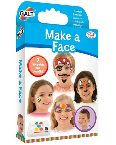 Δημιουργικό σετ   Galt Toys -Ζωγράφισε το πρόσωπό σου - 1
