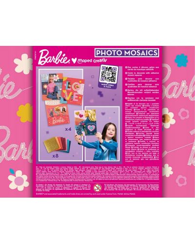 Δημιουργικό σετ μωσαϊκό Maped Creativ - Barbie - 2