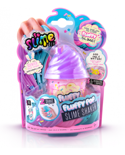 Δημιουργικό σετ Canal Toys - So Slime-Αναδευτήρας Fluffy Slime, Μωβ - 1