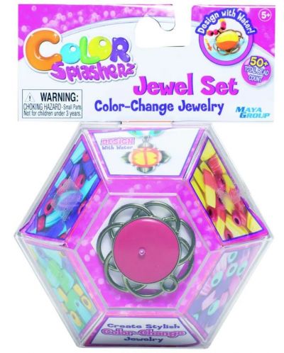 Δημιουργικό σετ Felyx Toys - Color Splashers, Κάντο µόνος σου κοσμήματα - 1