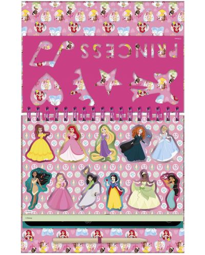 Δημιουργικό σετ Totum -  Σκρατς βιβλίο με πριγκίπισσες - 3