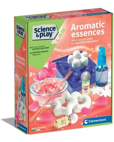 Δημιουργικό σετ Clementoni Science & Play -Φτιάξε μονό σου αρώματα  - 1
