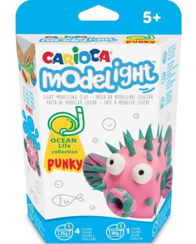 Δημιουργικό σετ   Carioca Modelight PlayBox - Ψάρι - 1