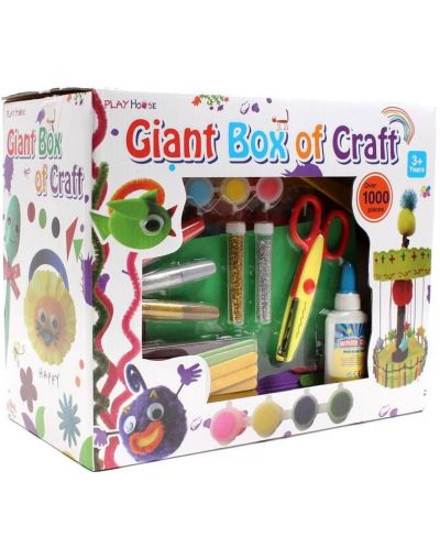 Δημιουργικό σετ Grafix Basic Craft -γιγαντιαίο δημιουργικό κουτί - 1