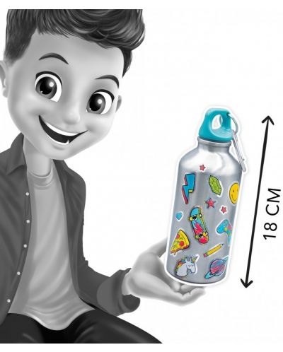 Δημιουργικό σετ  Buki France - Διακοσμήστε μπουκάλι νερό μόνοι σας - 5