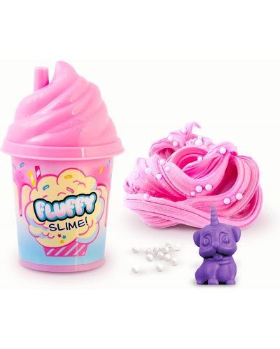 Δημιουργικό σετ  Canal Toys - So Slime -Αναδευτήρας Fluffy Slime, Ροζ - 2