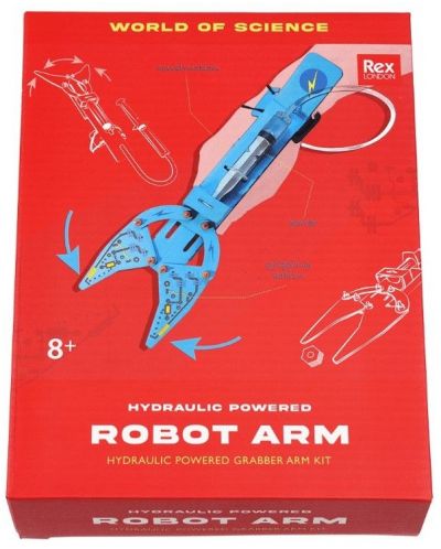 Δημιουργικό σετ Rex London - DIY ένα χέρι ρομπότ - 1