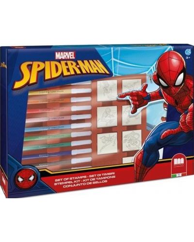 Δημιουργικό σετ   Multiprint Maxi Box - Spider-Man - 1