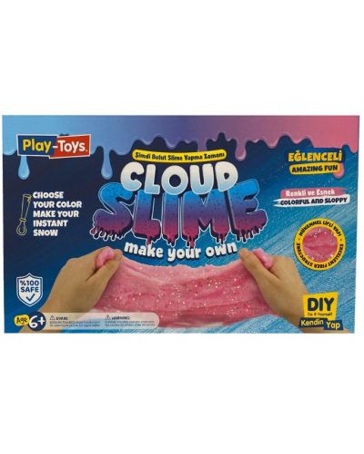 Δημιουργικό σετ Play-Toys - Φτιάξε ένα slime, Cloud Slime - 1
