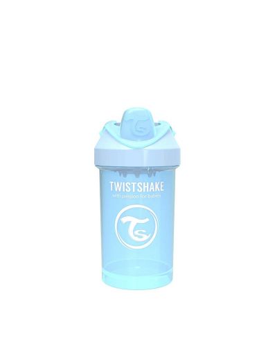 Κύπελλο μωρού με αντάπτορα Twistshake Crawler Cup-Μπλε, 300 ml - 1