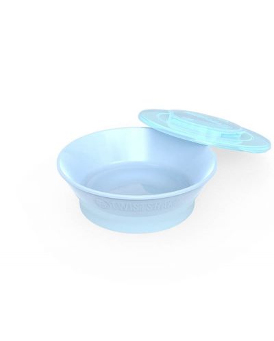 Μπολ για ταΐσματα  Twistshake Plates Pastel - Μπλε, άνω των 6 μηνών - 2